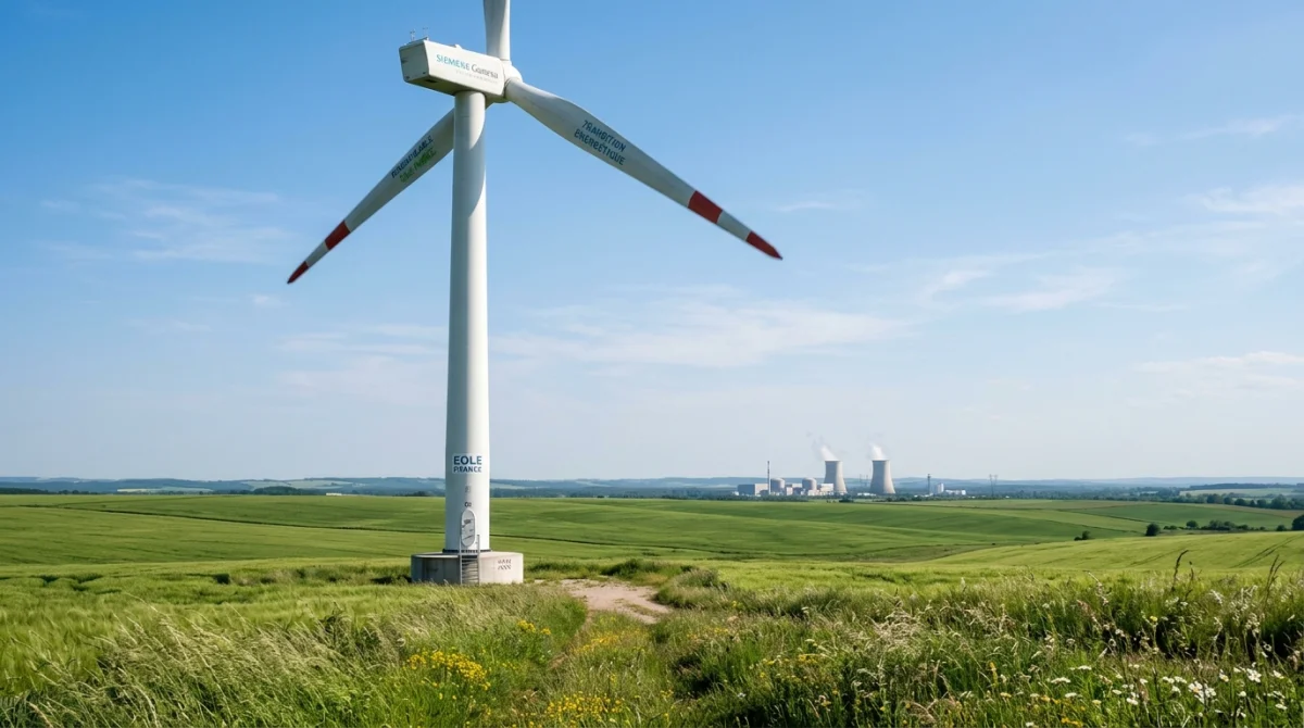 combien d'éolienne pour une centrale nucléaire