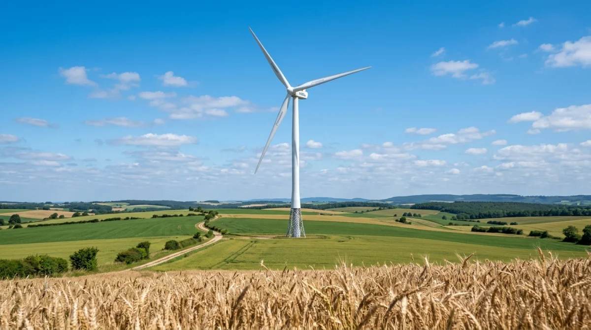combien rapporte une éolienne à un agriculteur