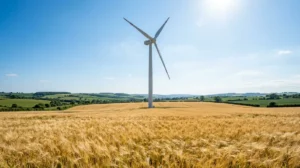 que rapporte une éolienne au propriétaire du terrain