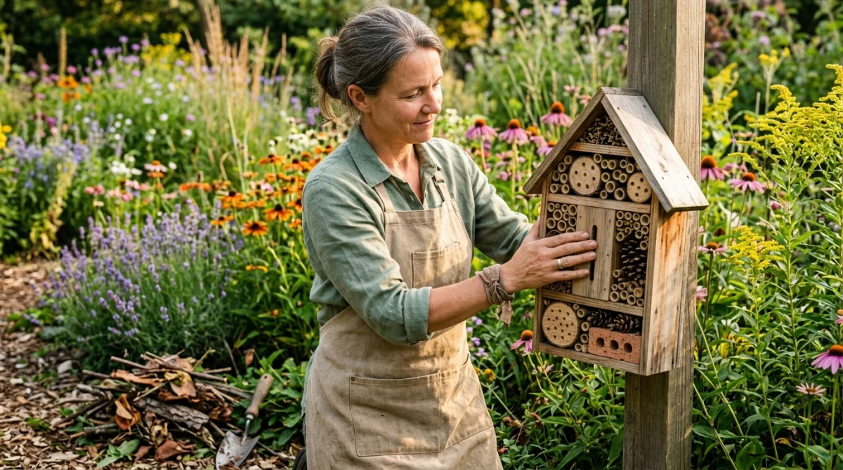 comment favoriser la biodiversité dans son jardin