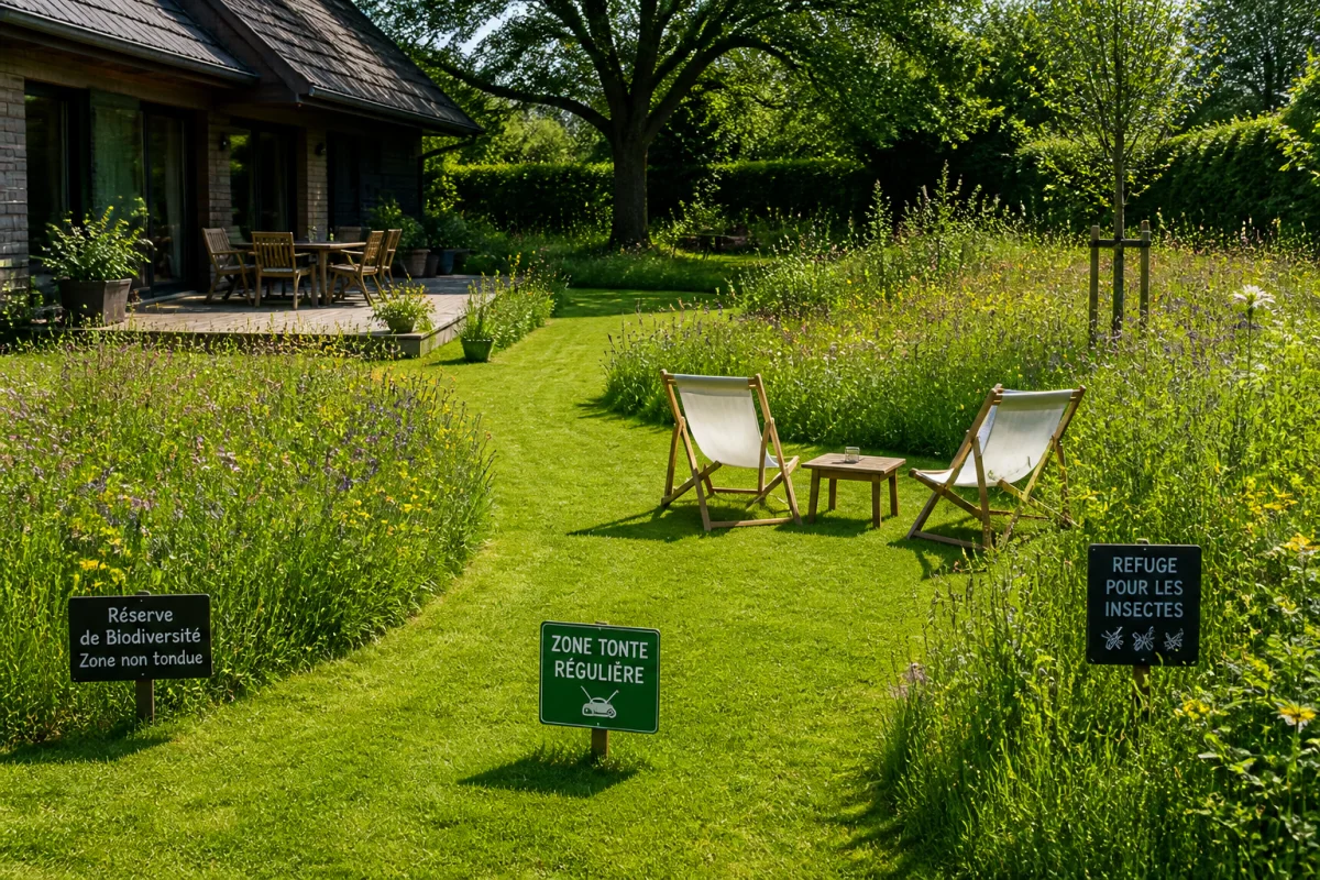 Quand ne pas tondre la pelouse pour favoriser la biodiversité